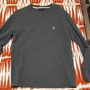 Polo Ralph Lauren Gray Long Sleeve Shirt